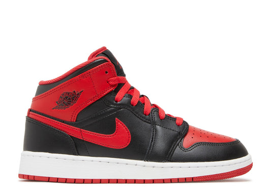 Air Jordan 1 Mid GS Alternate Bred