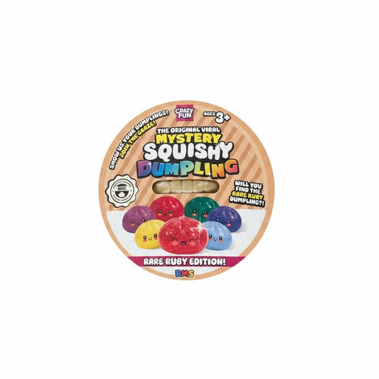 RMS Mystery Squishy Dumpling Rare Ruby Edition Squeezable Stress Reliever 3+
