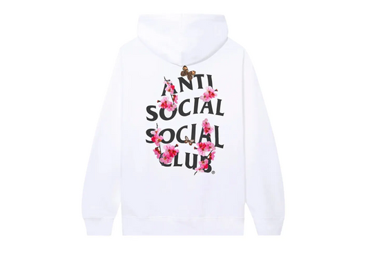 Anti Social Social Club Kkotch Hoodie White