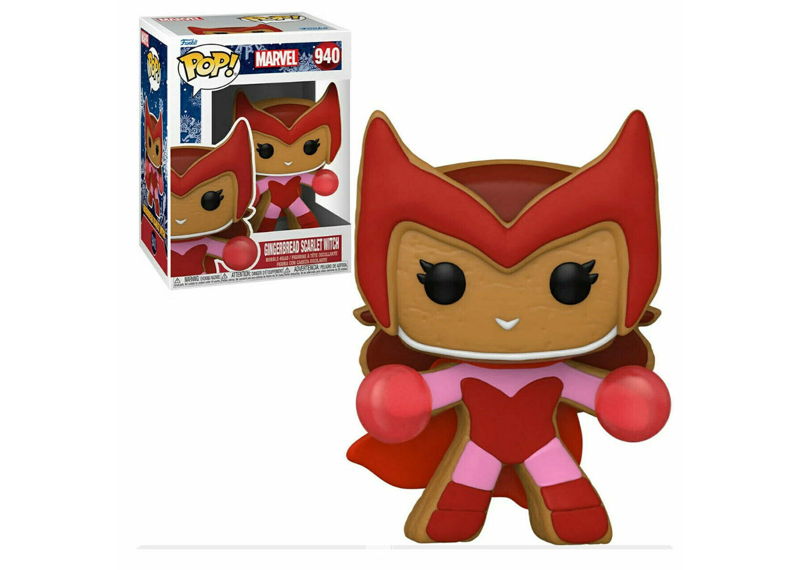 Funko Pop! Marvel: Gingerbread Scarlet Witch - 889