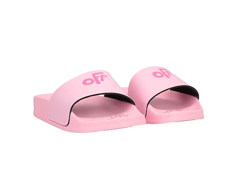 Off-White Kids Pool Slide Pink