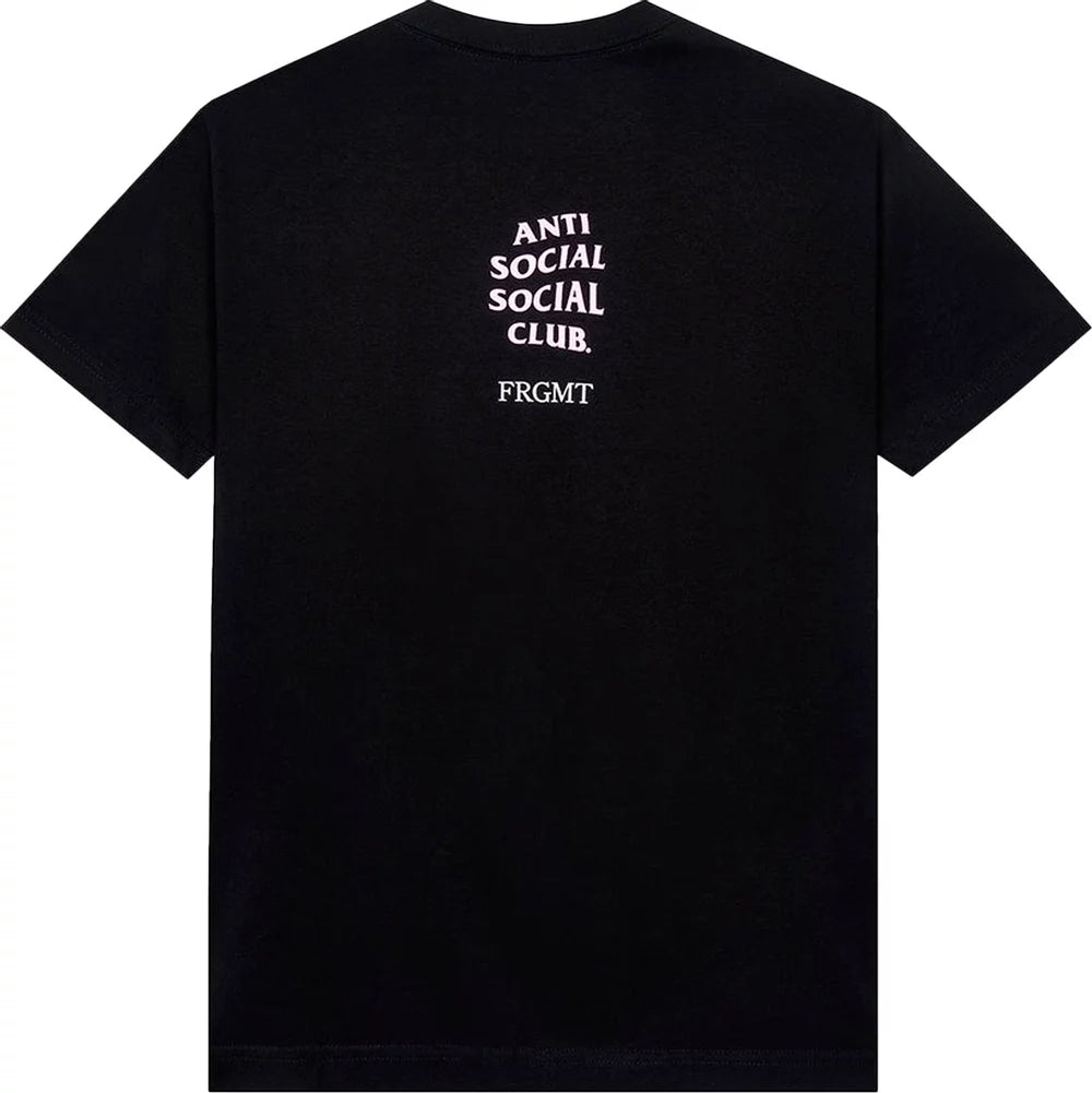 Anti Social Social Club x Fragment Called Interference Tee Black