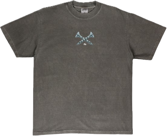 Faded World Screwston, TX Tee - Garment-Dyed Crewneck Cement