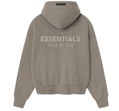 Fear of God Essentials Classic Fit Fleece Hoodie - Homestead Heather