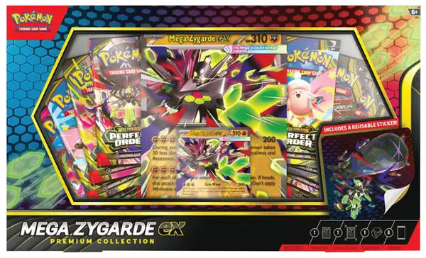2026 Pokémon Mega Evolution Mega Zygarde ex Premium Collection