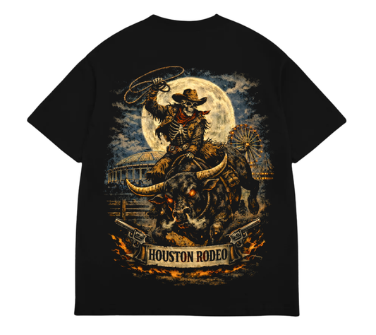 Houston Rodeo - Skull Cowboy
