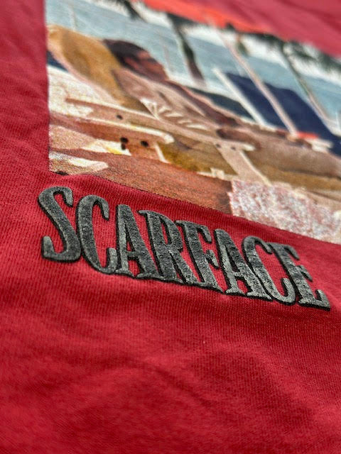 Scarface Reason 1983 Tee - Red