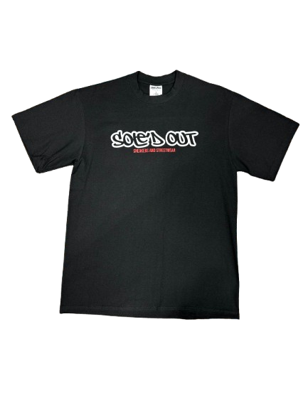 Soled Out Graphic Logo - Max Heavy Weight Tee - Black