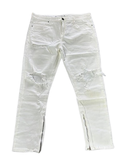 Crysp Denim Jeans - White