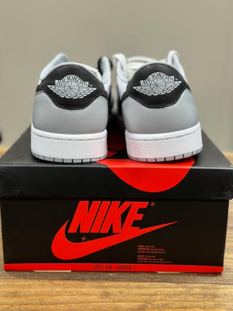 Air Jordan 1 Retro Low OG Barons (New - Replacement Box and Mismatch Laces)